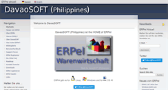 Desktop Screenshot of davaosoft.com